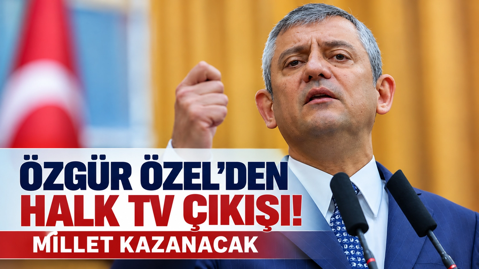 &Ouml;zel&rsquo;den Halk TV baskınına tepki: &ldquo;T&uuml;rkiye bu k&ouml;t&uuml;l&uuml;ğ&uuml; yenecek&rdquo;