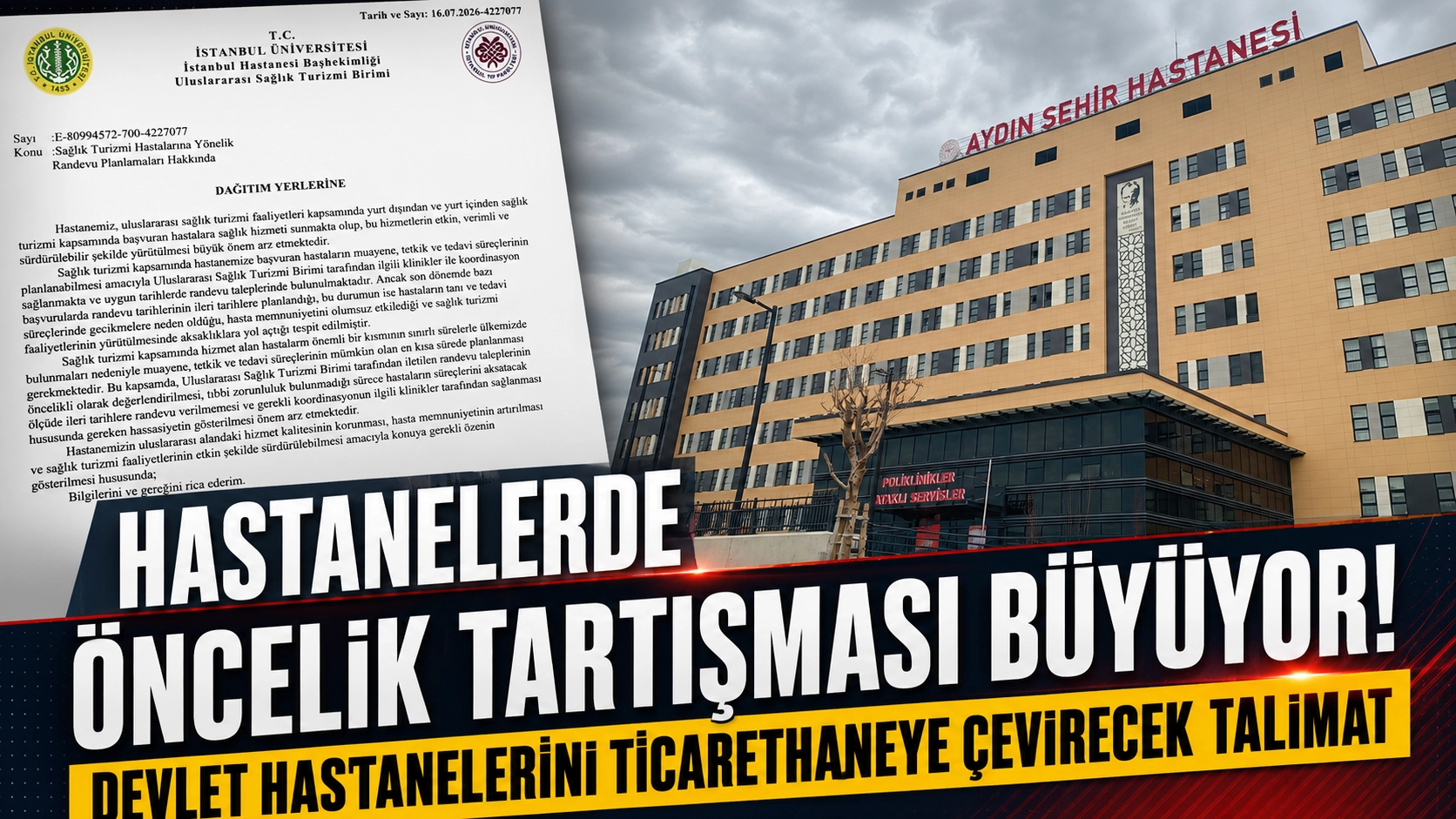 Sağlık Turizmi Talimatı Tartışma Başlattı