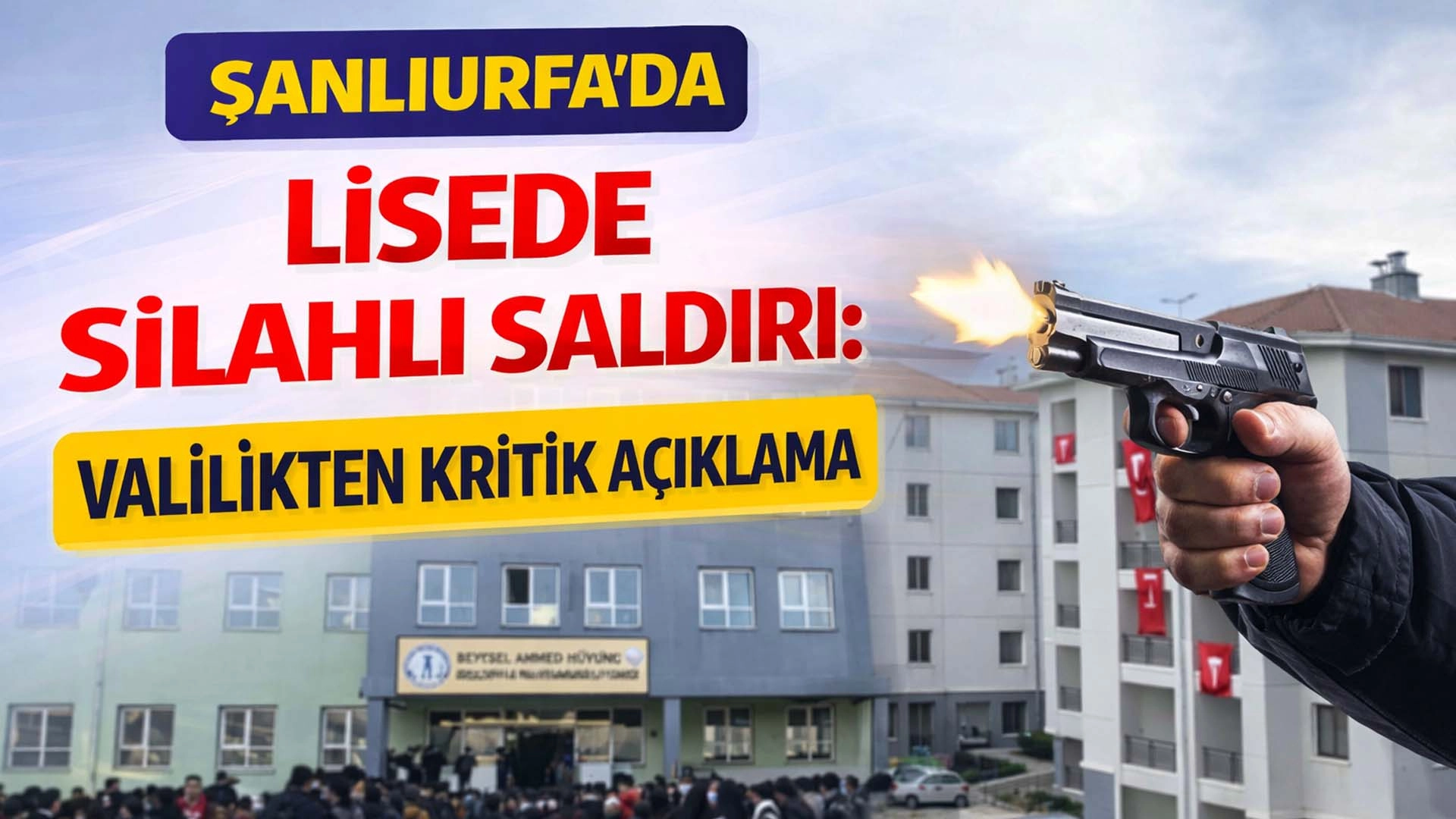 Şanlıurfa Valiliği: &ldquo;Olay m&uuml;nferit, ter&ouml;r bulgusu yok&rdquo;