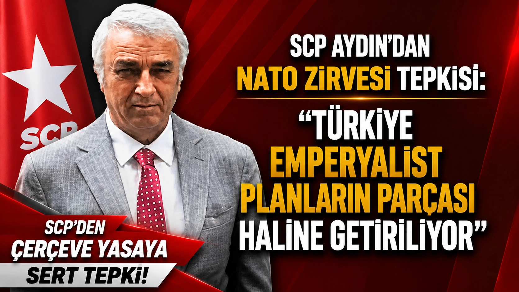 SCP Aydın'dan İktidarın Anayasa Girişimine Eleştiri