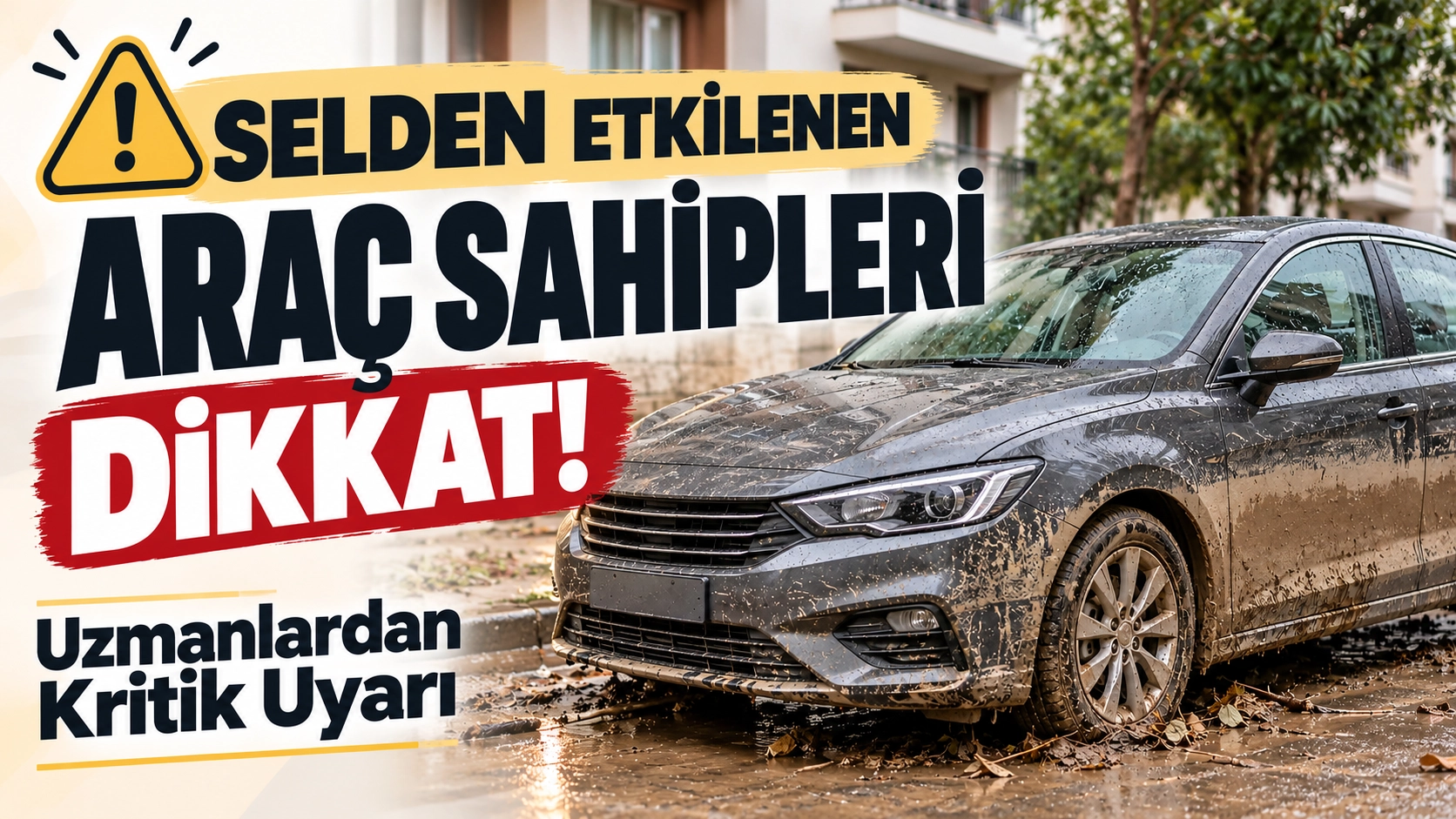 Sel sonrası ara&ccedil; sahiplerine kritik uyarı