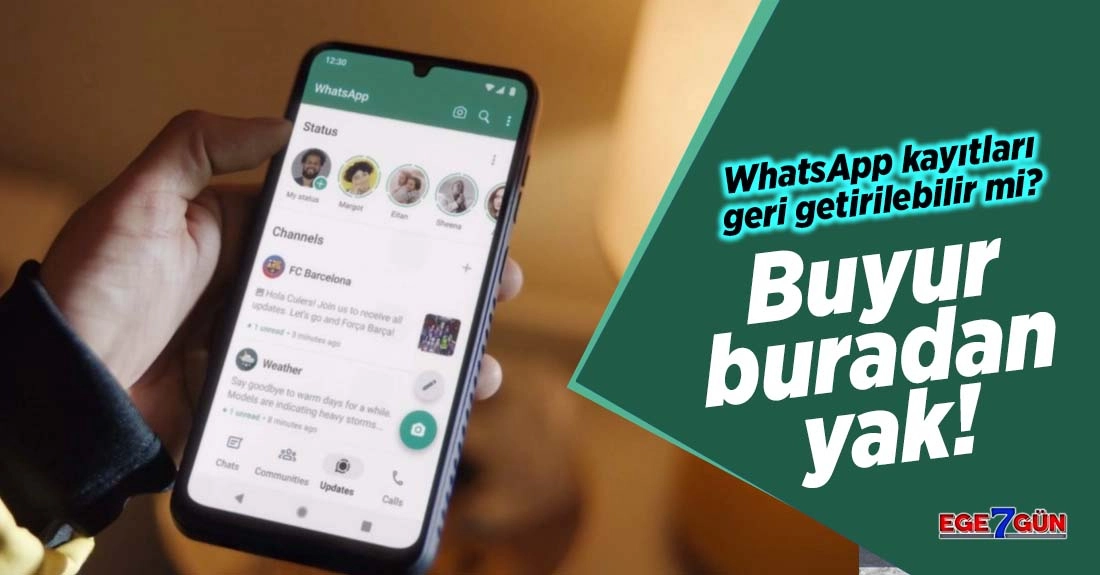 Silinen whatsapp konuşmaları mahkemede çıkar mı?