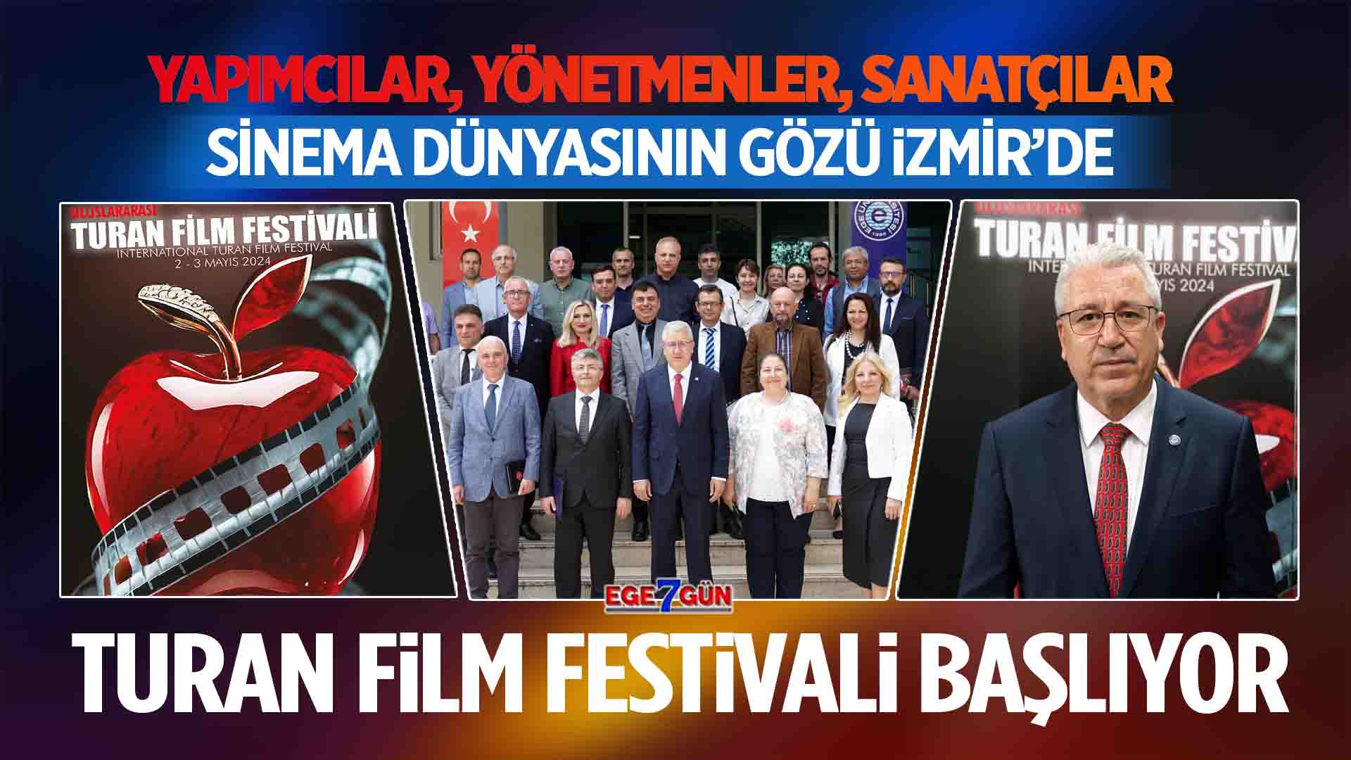 Sinema Dünyasının Gözü İzmir'de: Turan Film Festivali Başlıyor!