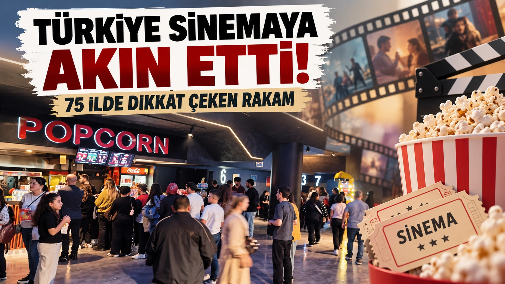 Sinema salonlarında b&uuml;y&uuml;k hareketlilik! 2 g&uuml;nde 777 bin kişi