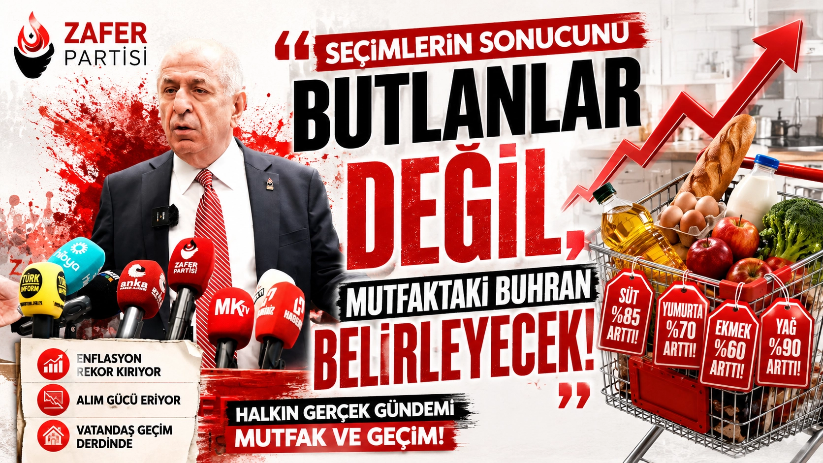 Siyaset G&uuml;ndemine Damga Vuran A&ccedil;ıklama! &Ouml;zdağ'dan Peş Peşe Mesajlar
