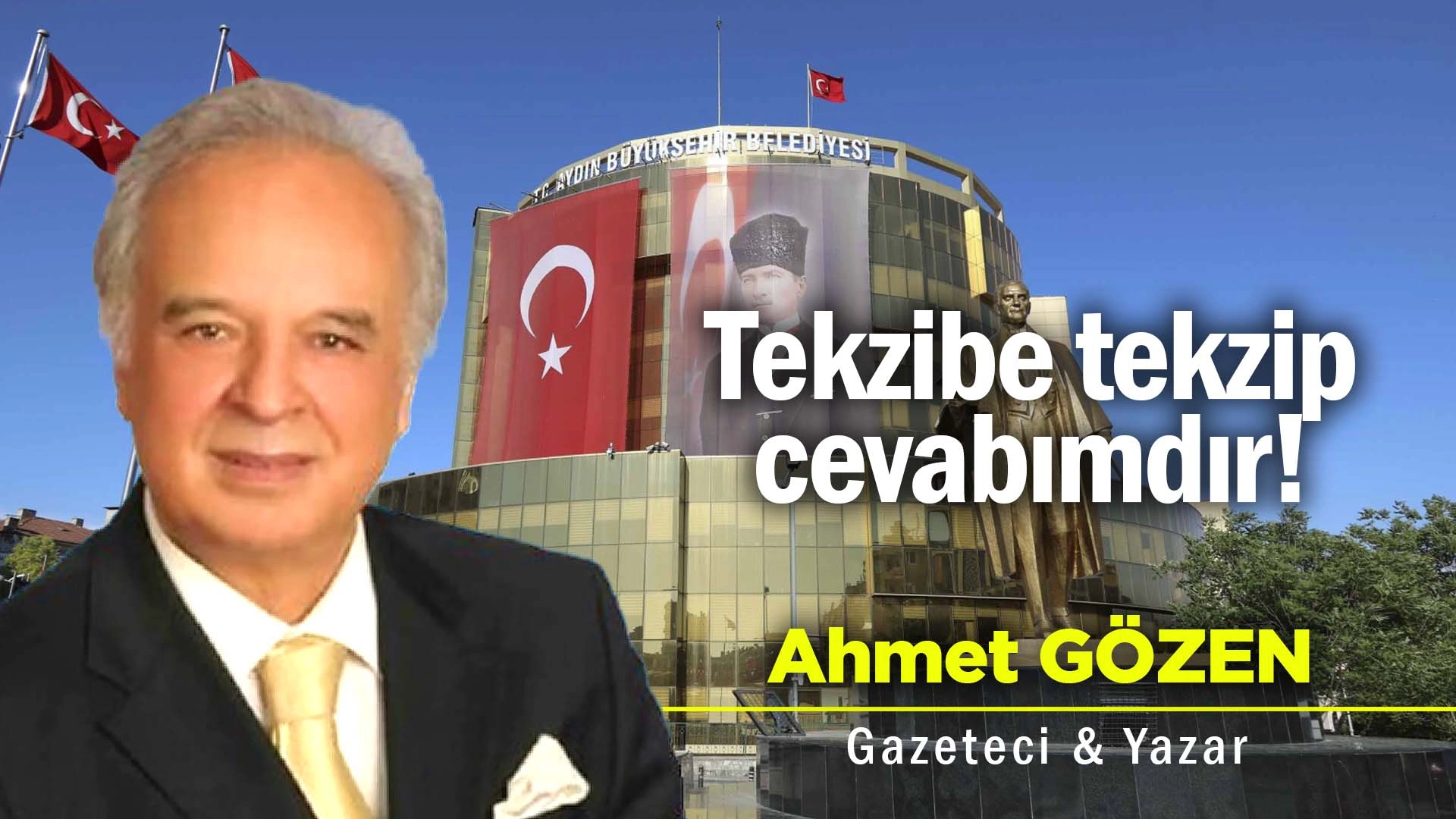 Sn. &Ouml;zlem &Ccedil;er&ccedil;ioğlu'nun k&ouml;şe yazıma g&ouml;nderdiği TEKZİP'ine TEKZİP'imdir!