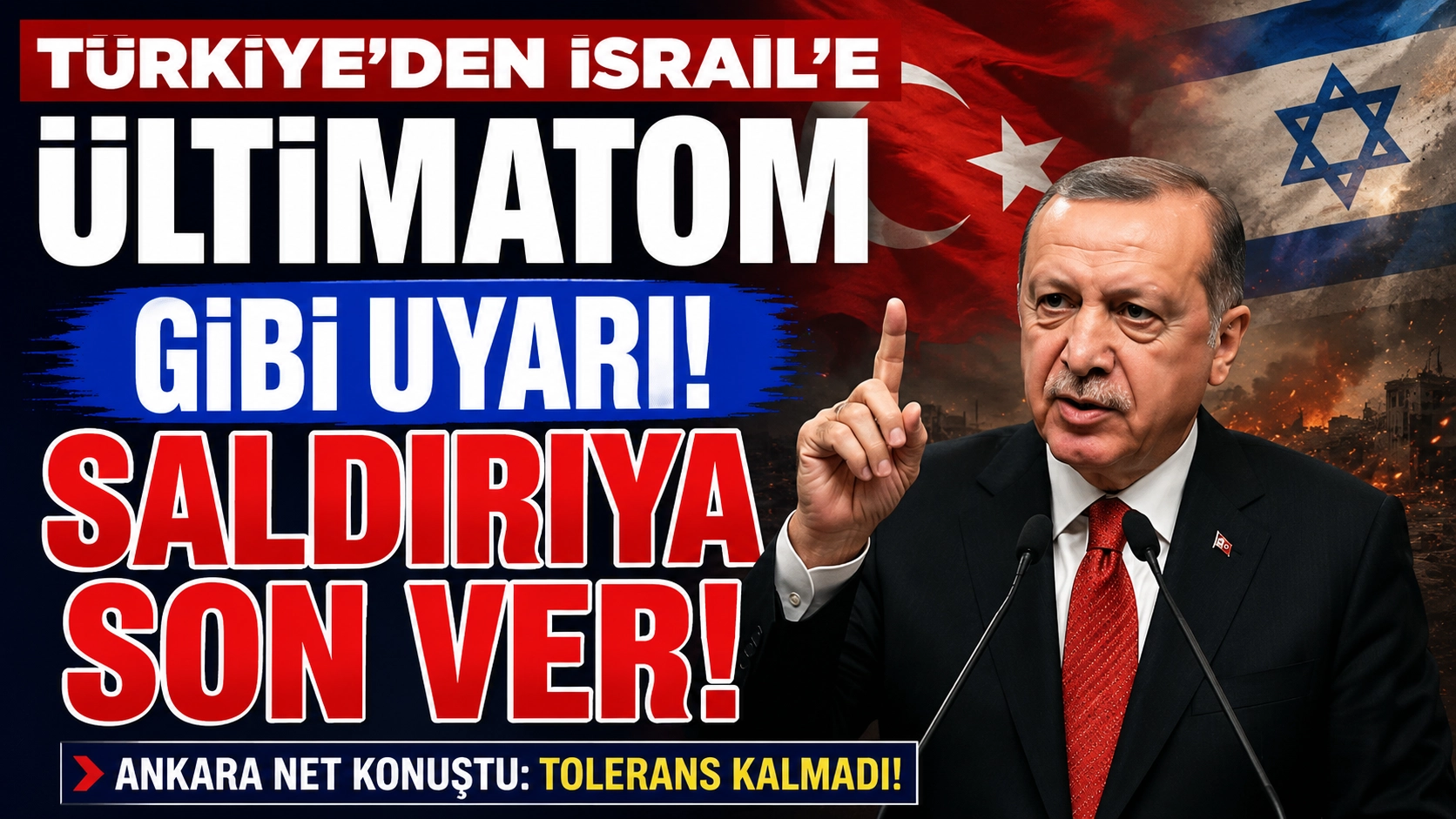 Suriye saldırısı sonrası T&uuml;rkiye&rsquo;den İsrail&rsquo;e net mesaj