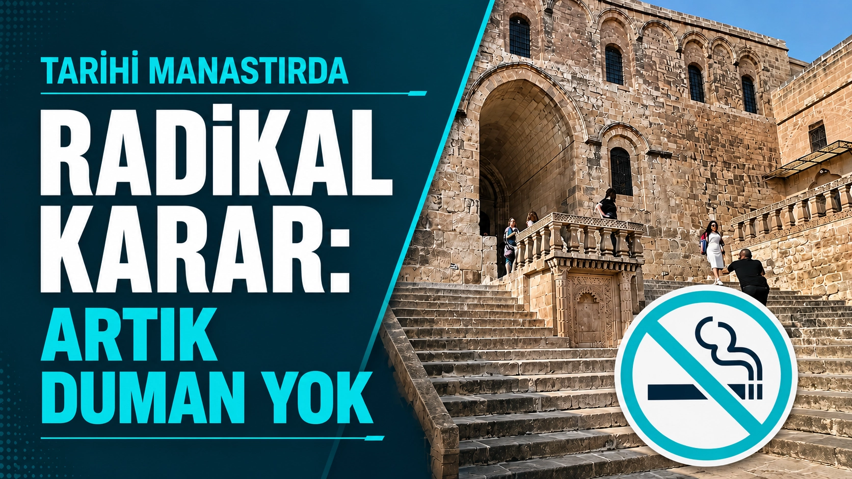 Tarihi manastırda radikal karar: Artık duman yok