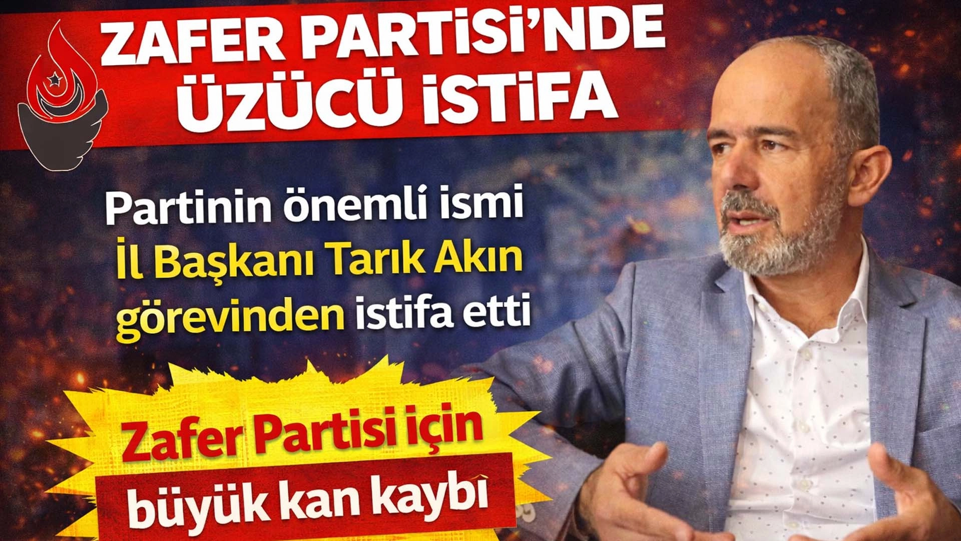 Tarık Akın: İl Başkanlığı G&ouml;revimi S&uuml;rd&uuml;rmem M&uuml;mk&uuml;n Değil