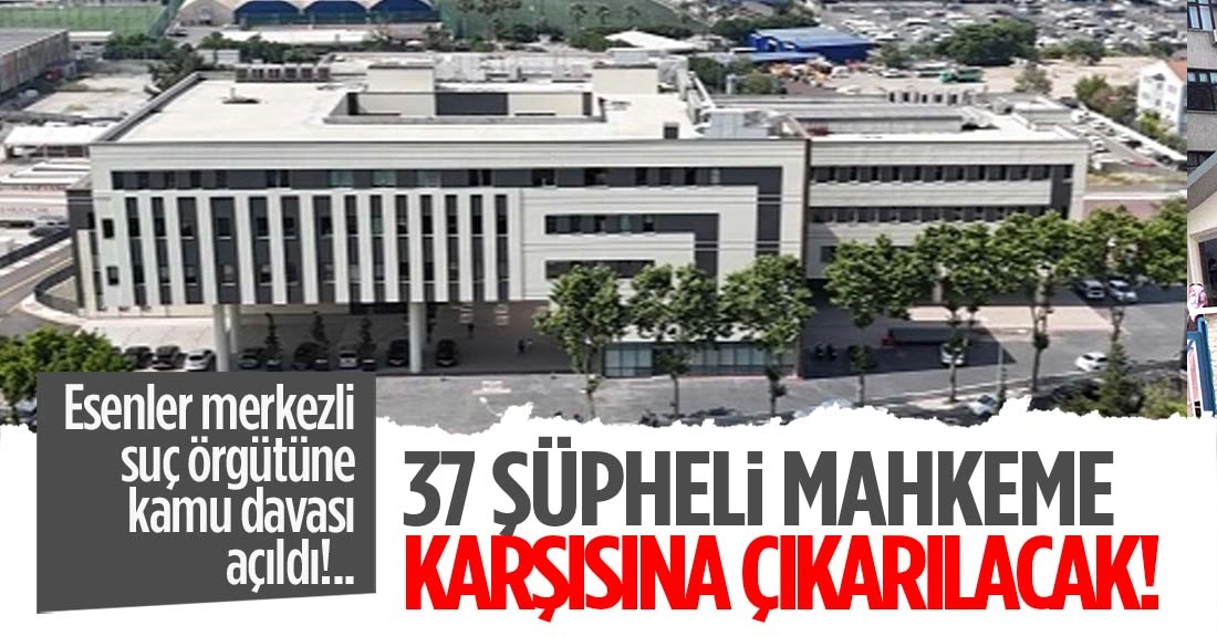 Taşlar silahlı su&ccedil; &ouml;rg&uuml;t&uuml;yle ilgili soruşturma tamamlandı... 37 ş&uuml;pheliye kamu davası!