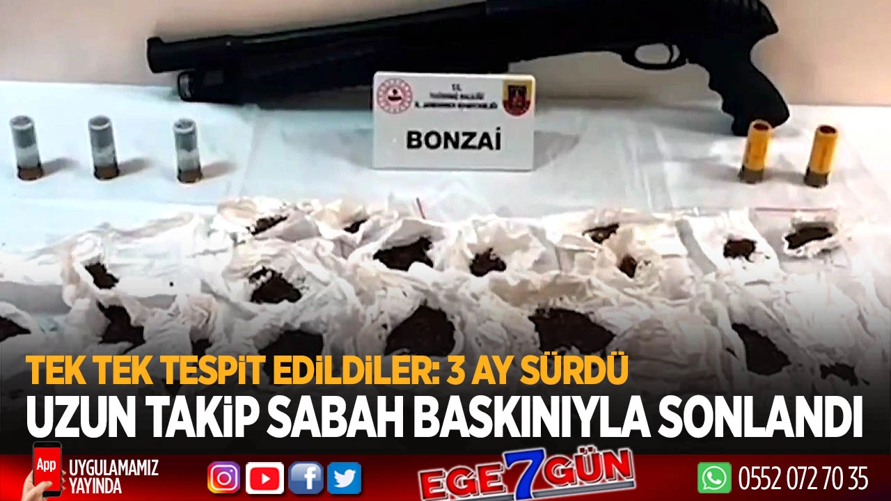 Gizli takiple başladı, sabah baskınıyla bitti