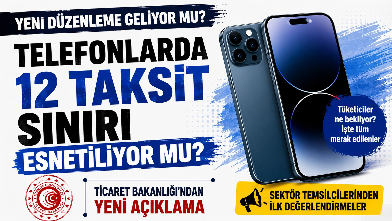 Telefonda 12 taksit iddiasına Bakanlıktan yalanlama