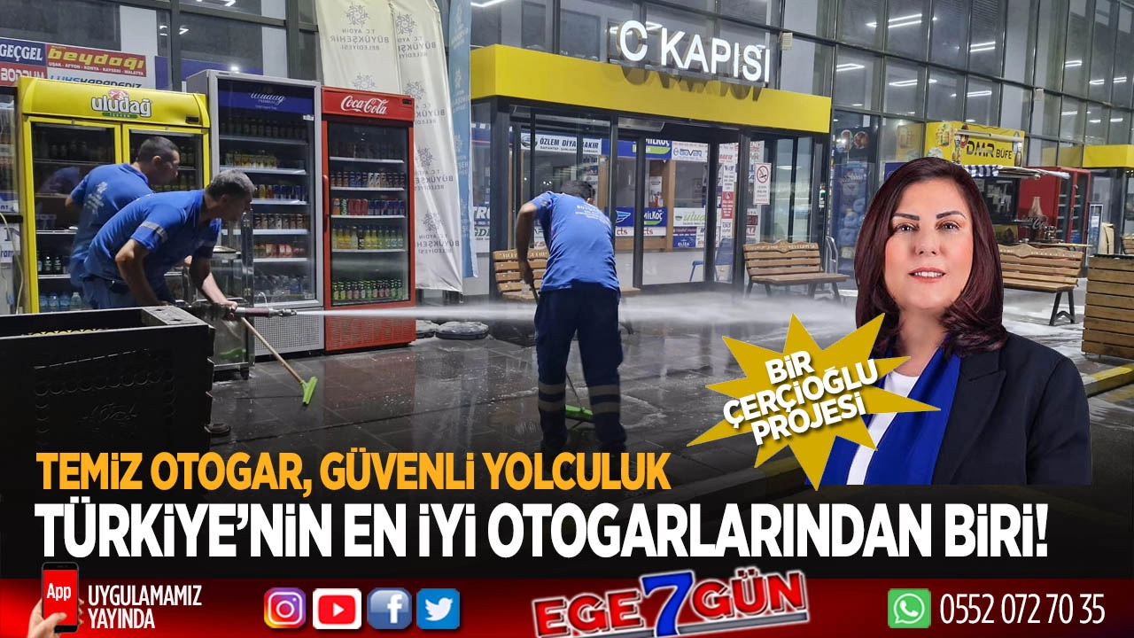 Temiz otogar, güvenli yolculuk, ayrıca Türkiye'nin en iyi otogarlarından biri!