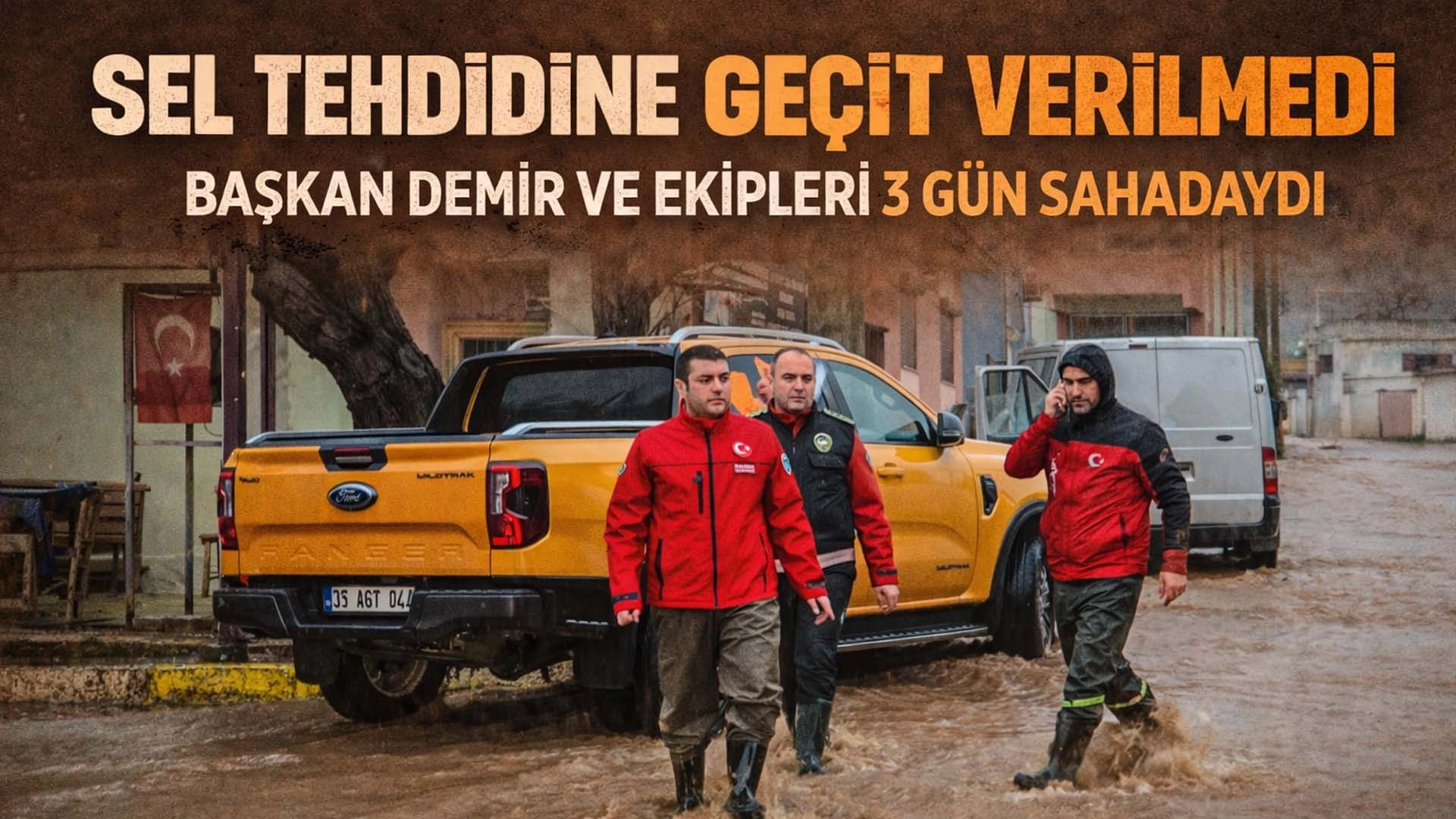 Torbalı&rsquo;da rekor yağış sınavı başarıyla ge&ccedil;ildi