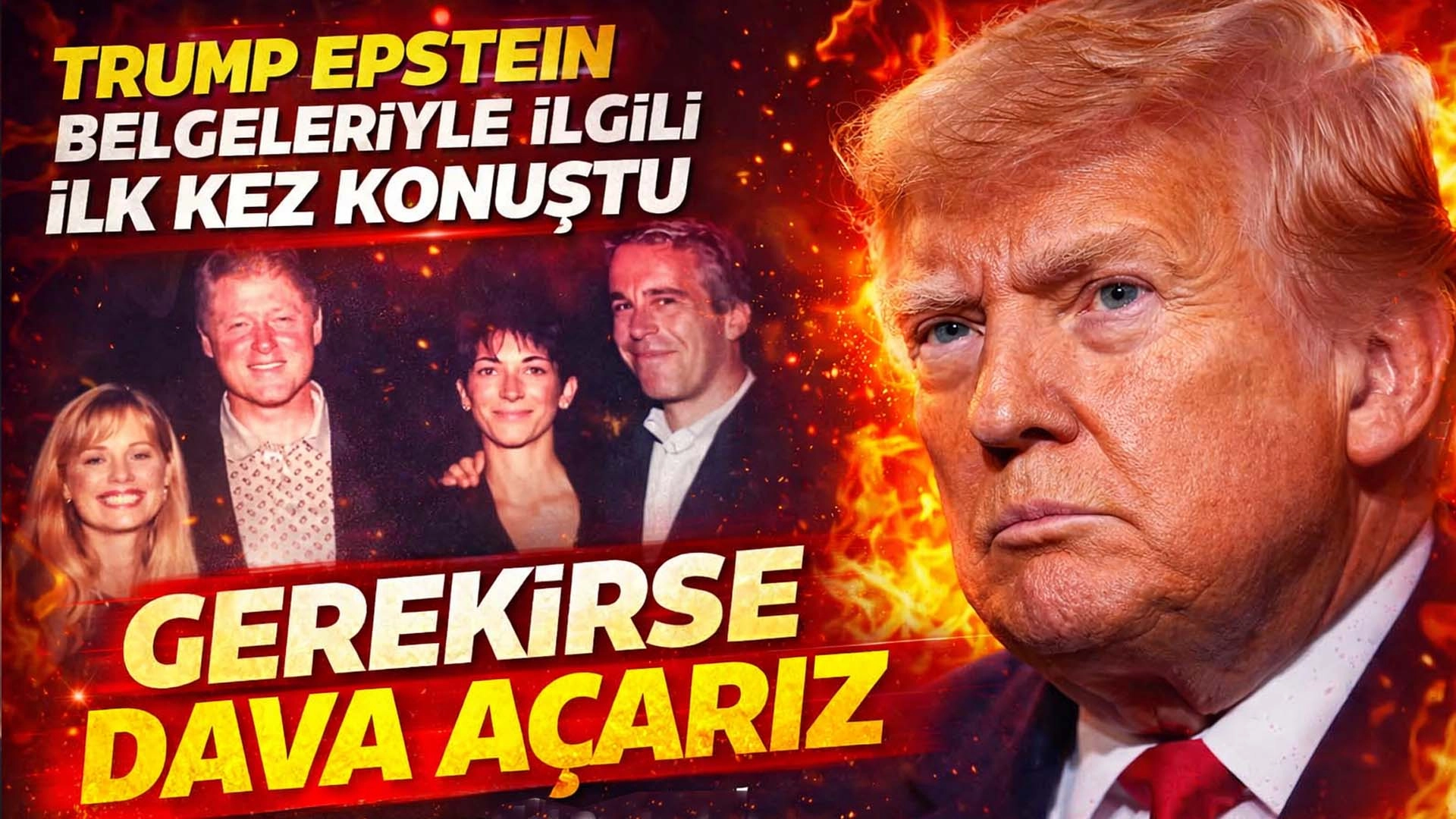 Trump: Epstein Belgeleri Beni Değil, Radikal Solu Zora Soktu