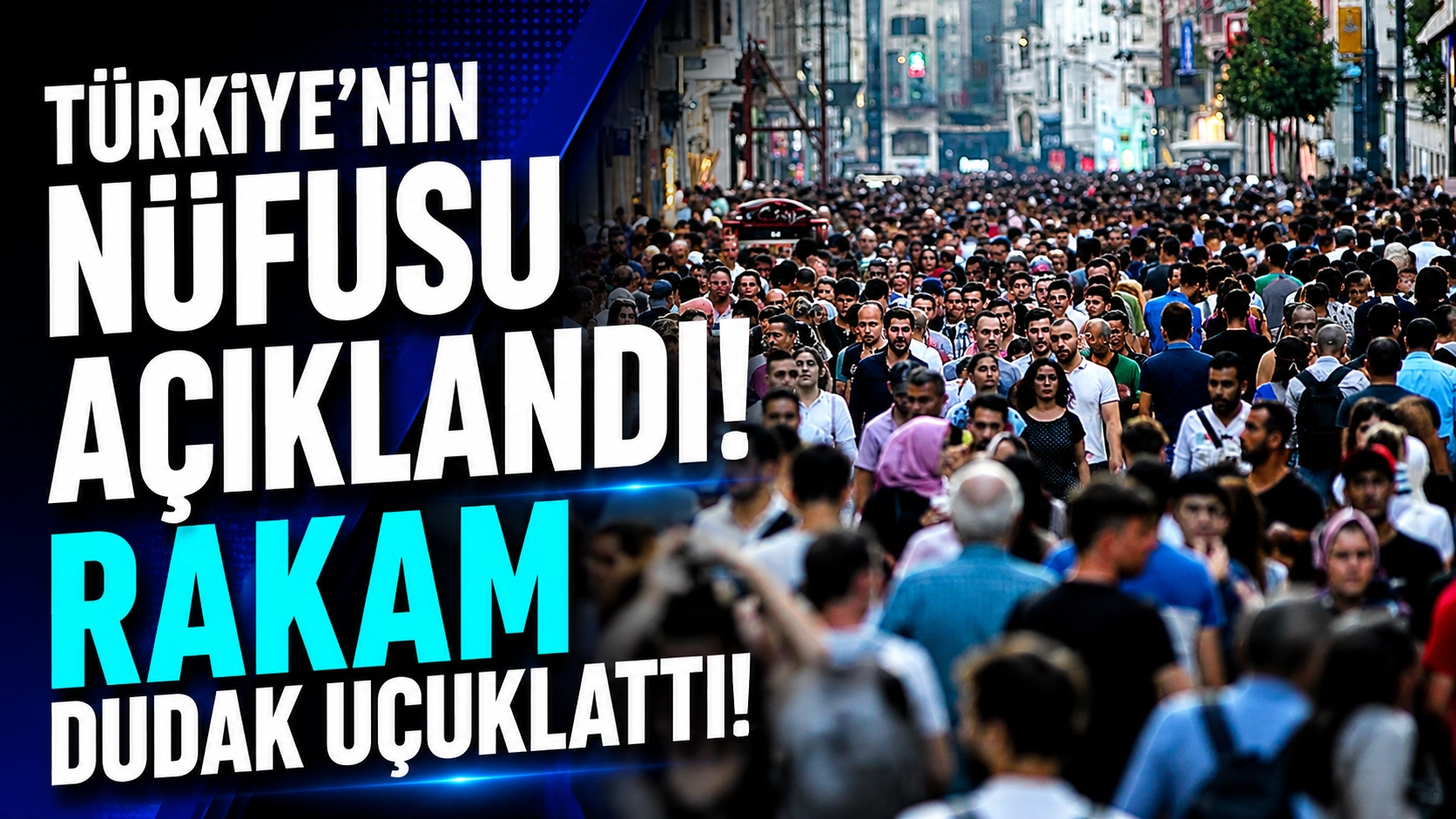 T&Uuml;İK Rakamları A&ccedil;ıkladı! T&uuml;rkiye&rsquo;de Ka&ccedil; Kişi Yaşıyor?