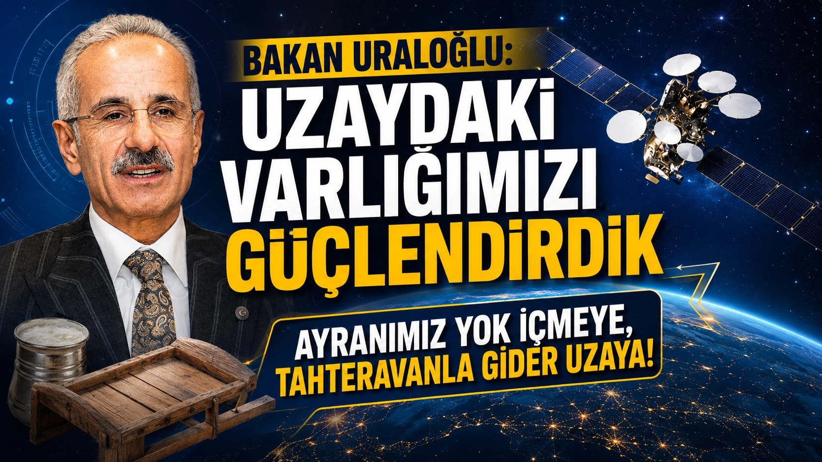 T&uuml;rkiye'nin Uzaydaki G&uuml;c&uuml; 5 Yaşında! Dikkat &Ccedil;eken A&ccedil;ıklama