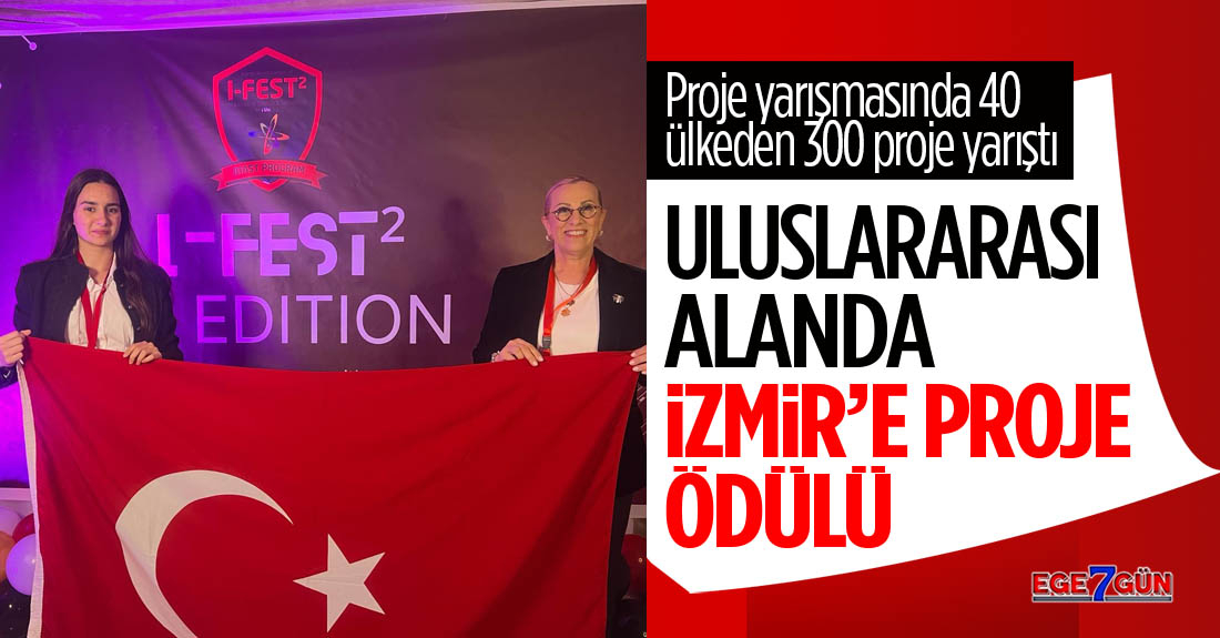 Uluslararası Alanda İzmir’e Proje Ödülü