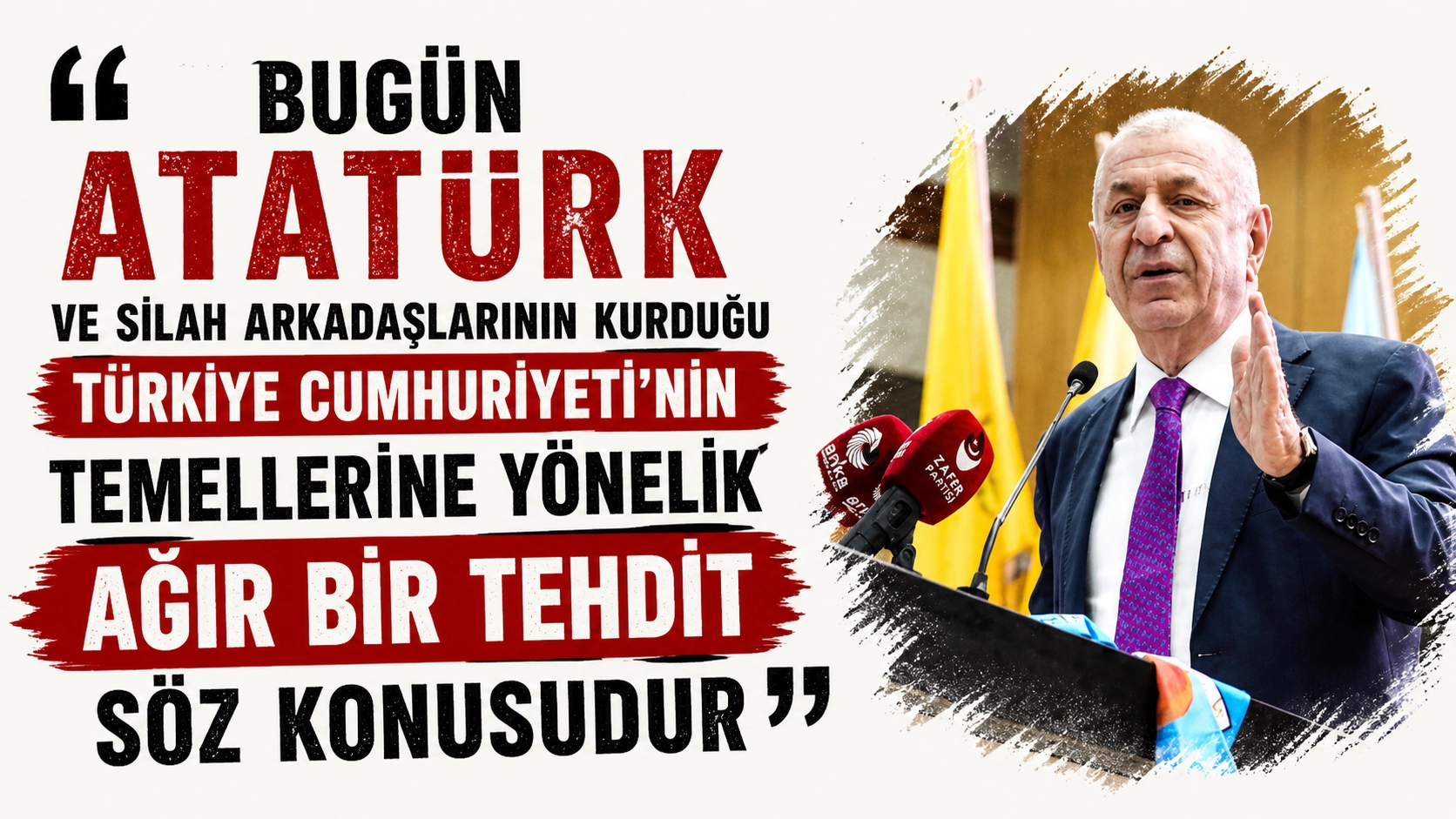 &Uuml;mit &Ouml;zdağ: Cumhuriyetin temellerine y&ouml;nelik ağır bir tehdit s&ouml;z konusudur