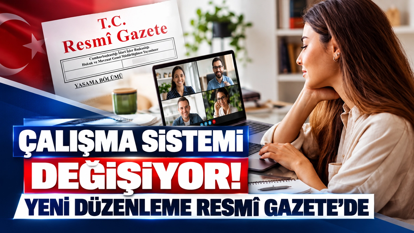 Uzaktan &ccedil;alışanlar dikkat! Yeni d&uuml;zenleme y&uuml;r&uuml;rl&uuml;ğe girdi
