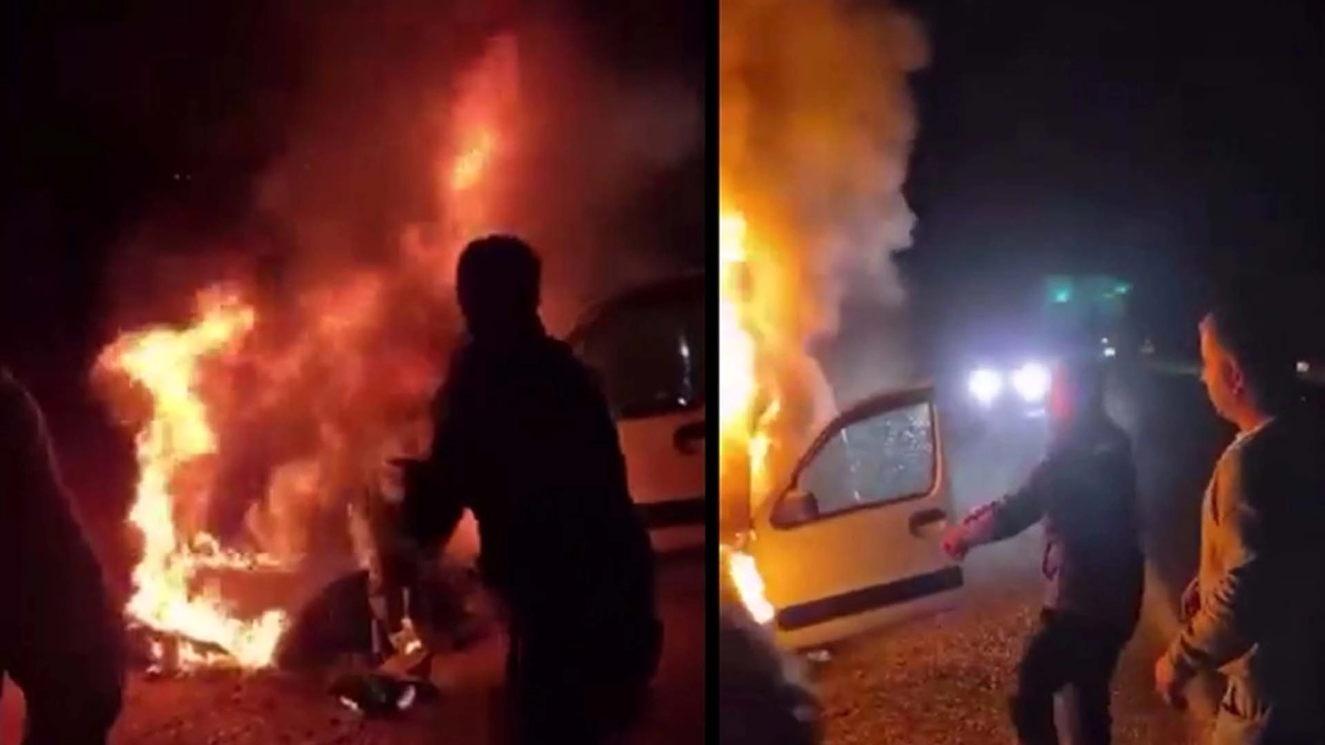 Yanan araçtan aileyi kurtaran cezaevi personeline Bakan Tunç’tan tebrik