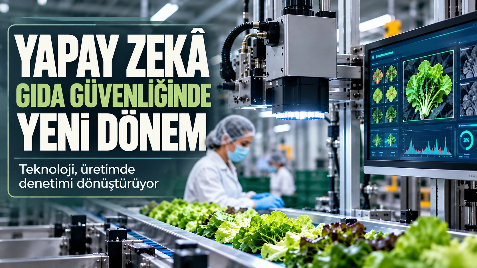 Yapay zek&acirc; gıda g&uuml;venliğinde yeni bir d&ouml;nem başlatıyor