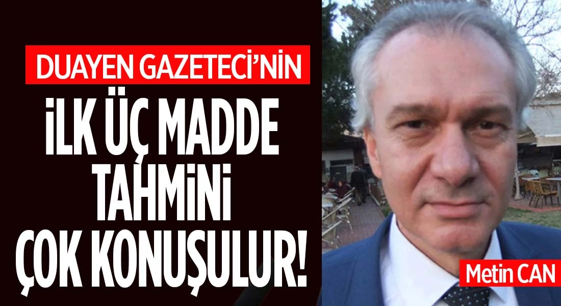 Yeni Anayasa &ccedil;ıkışı g&uuml;ndem oldu: Metin Can'dan dikkat &ccedil;eken ironi!