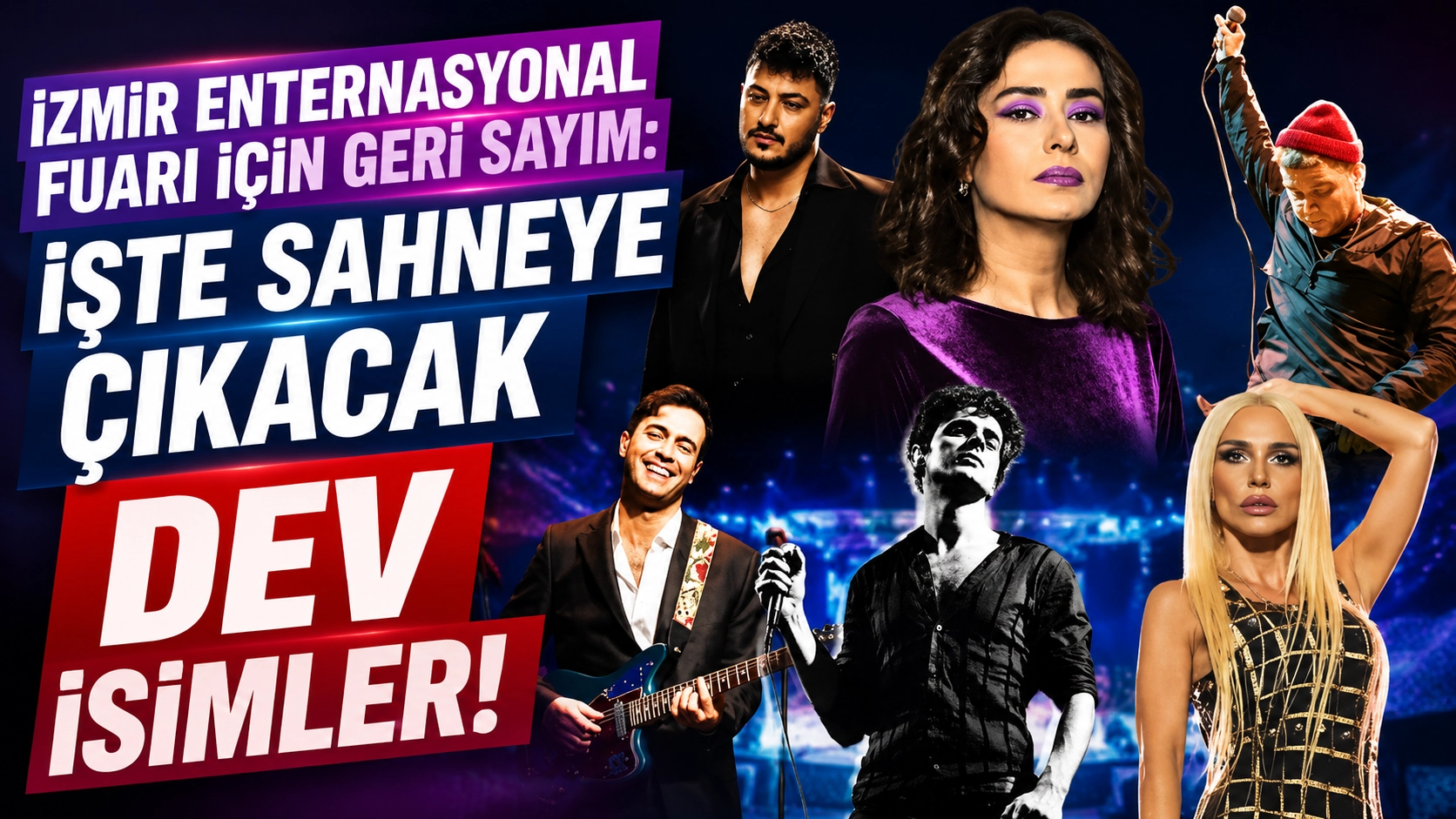 Yıldız Tilbe&rsquo;den Teoman&rsquo;a! İzmir Fuarı&rsquo;nın konser programı a&ccedil;ıklandı
